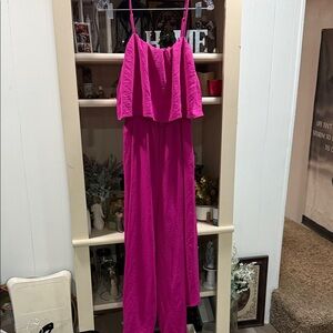 Elegant Pink Jumpsuit